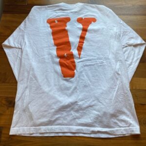 Vlone Friends Sweatshirt Orange & White