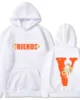 Vlone Friends and girl logo Hoodie