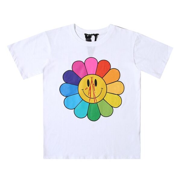 Vlone Men Flower T Shirt