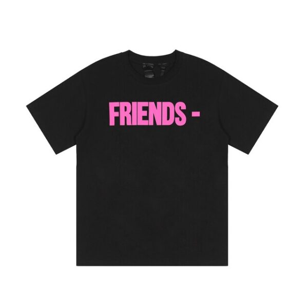 Vlone Reflective V Round Neck T-Shirt