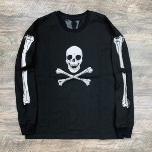 Vlone Skull and Bones Long Sleeve